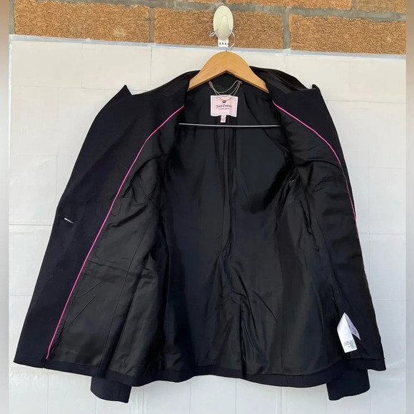 Juice Couture Notched Lapel Single-Breasted Blazer size 2 - Picture 11 of 12